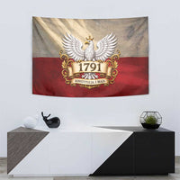 Poland Constitution Day 1791 Tapestry Polska Konstytucja 3 Maja Pride White Eagle