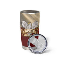 Poland Constitution Day 1791 Tumbler Cup Polska Konstytucja 3 Maja Pride White Eagle