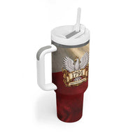 Poland Constitution Day 1791 Tumbler With Handle Polska Konstytucja 3 Maja Pride White Eagle