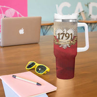 Poland Constitution Day 1791 Tumbler With Handle Polska Konstytucja 3 Maja Pride White Eagle
