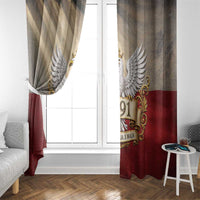 Poland Constitution Day 1791 Window Curtain Polska Konstytucja 3 Maja Pride White Eagle