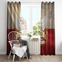Poland Constitution Day 1791 Window Curtain Polska Konstytucja 3 Maja Pride White Eagle