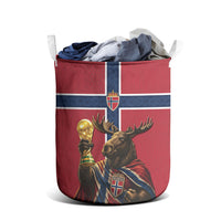 World Football 2026 Norway Laundry Basket Viking Moose Trophy Champion