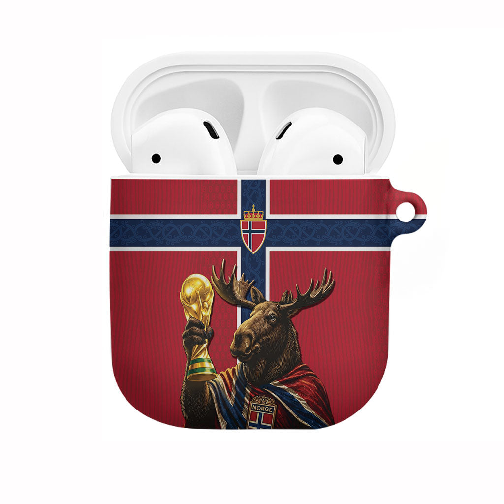 World Football 2026 Norway AirPods Case Viking Moose Trophy Champion