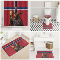 World Football 2026 Norway Bathroom Set Viking Moose Trophy Champion
