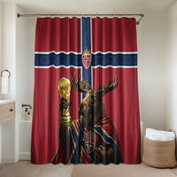 World Football 2026 Norway Bathroom Set Viking Moose Trophy Champion