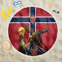 World Football 2026 Norway Beach Blanket Viking Moose Trophy Champion