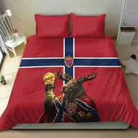 World Football 2026 Norway Bedding Set Viking Moose Trophy Champion