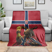 World Football 2026 Norway Blanket Viking Moose Trophy Champion