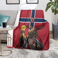 World Football 2026 Norway Blanket Viking Moose Trophy Champion