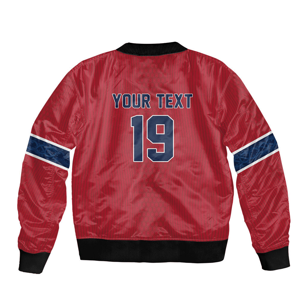 Custom World Football 2026 Norway Bomber Jacket Viking Moose Trophy Champion