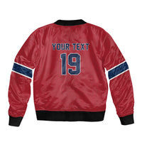 Custom World Football 2026 Norway Bomber Jacket Viking Moose Trophy Champion