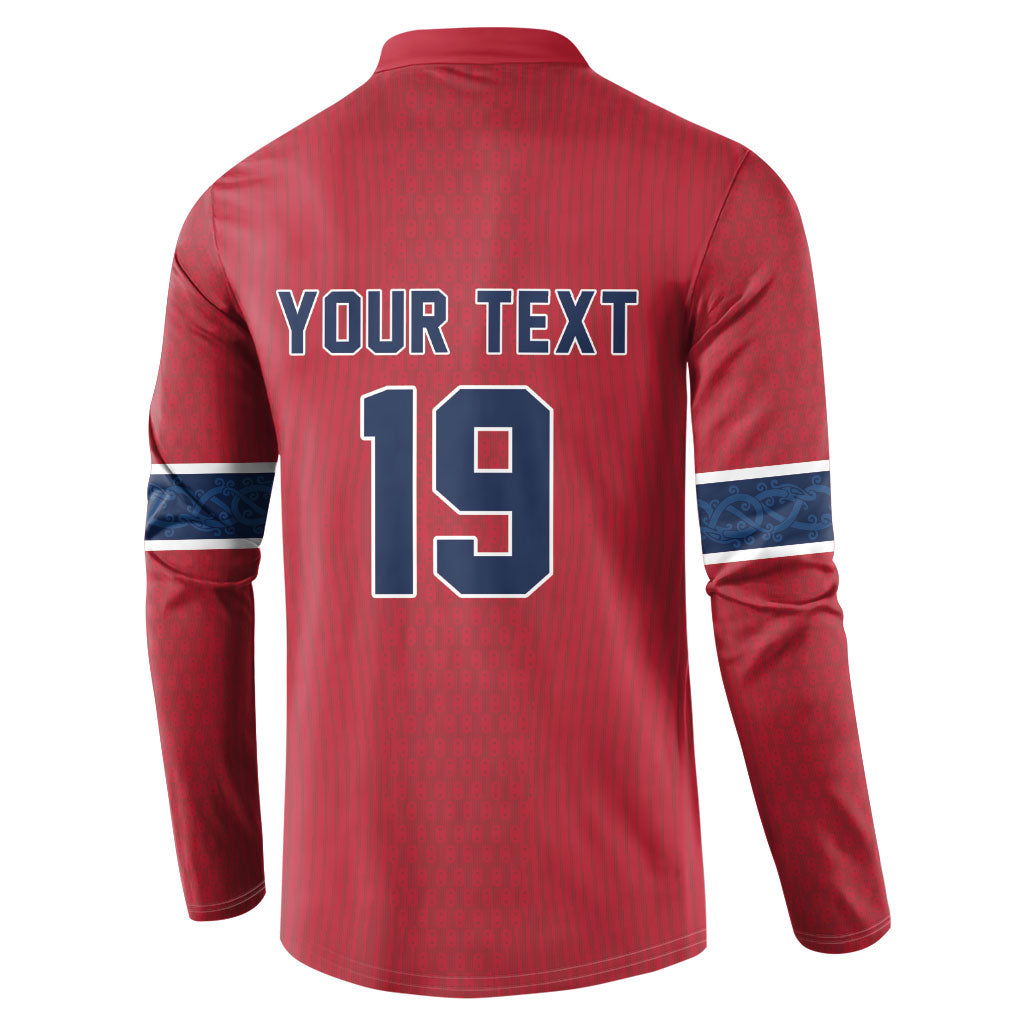 Custom World Football 2026 Norway Button Sweatshirt Viking Moose Trophy Champion