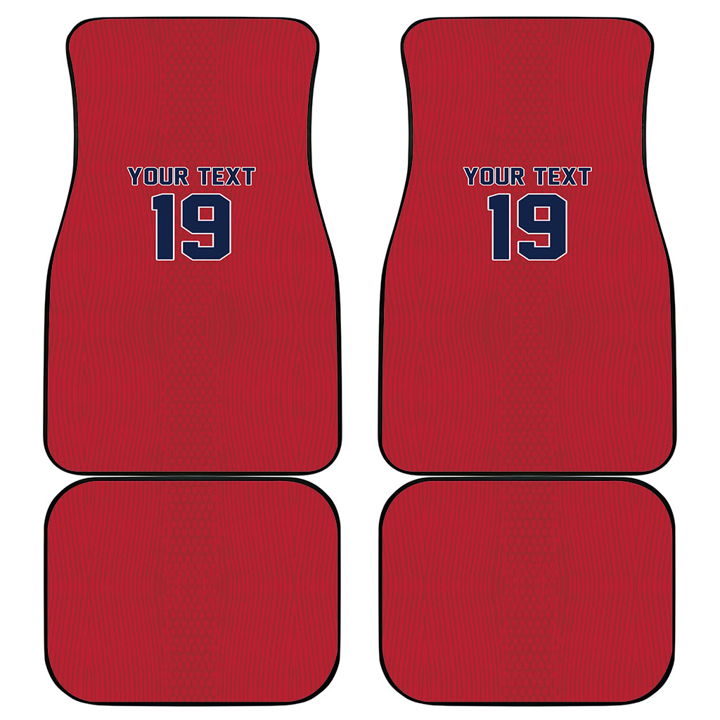 Custom World Football 2026 Norway Car Mats Viking Moose Trophy Champion