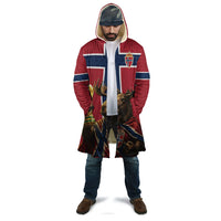Custom World Football 2026 Norway Cloak Viking Moose Trophy Champion
