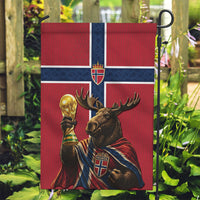 World Football 2026 Norway Garden Flag Viking Moose Trophy Champion