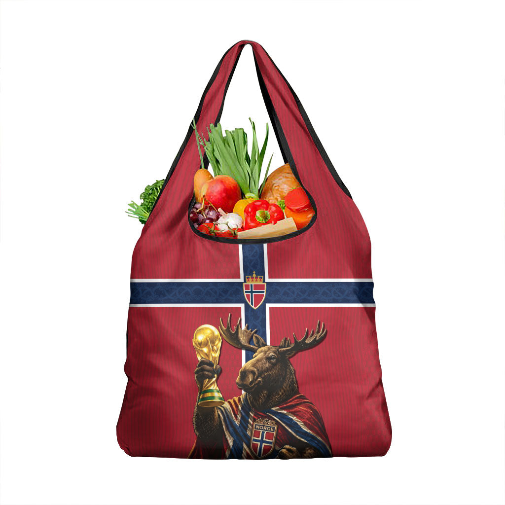 World Football 2026 Norway Grocery Bag Viking Moose Trophy Champion