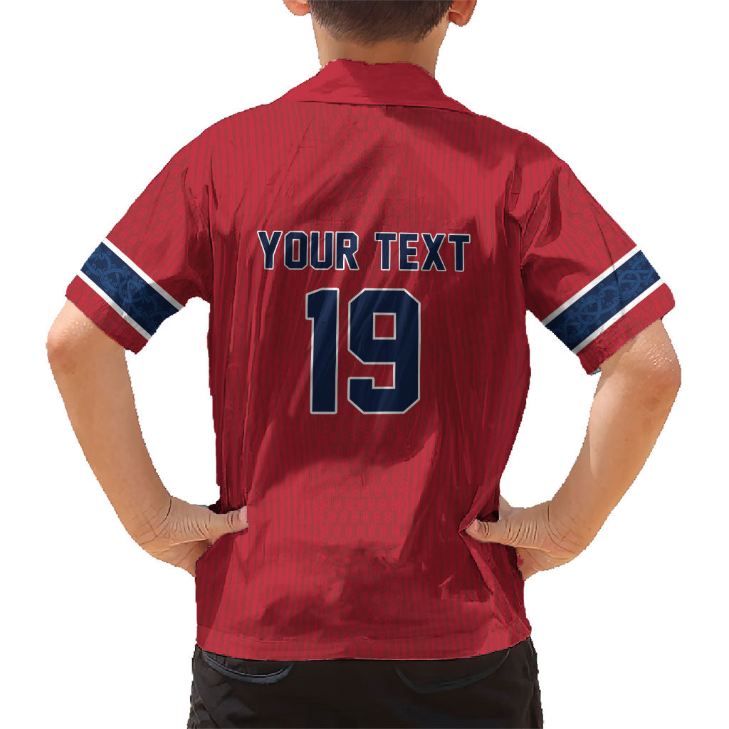 Custom World Football 2026 Norway Hawaiian Shirt Viking Moose Trophy Champion