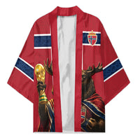 Custom World Football 2026 Norway Kimono Viking Moose Trophy Champion