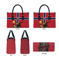 World Football 2026 Norway Leather Bag Viking Moose Trophy Champion