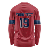 Custom World Football 2026 Norway Long Sleeve Shirt Viking Moose Trophy Champion