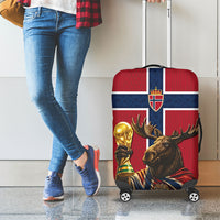 World Football 2026 Norway Luggage Cover Viking Moose Trophy Champion