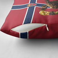 World Football 2026 Norway Pillow Cover Viking Moose Trophy Champion