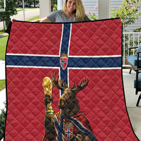 World Football 2026 Norway Quilt Viking Moose Trophy Champion