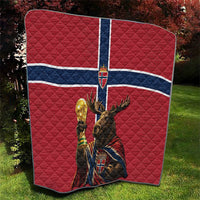 World Football 2026 Norway Quilt Viking Moose Trophy Champion