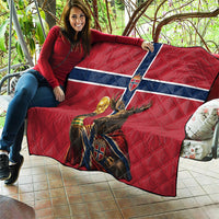 World Football 2026 Norway Quilt Viking Moose Trophy Champion