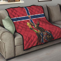 World Football 2026 Norway Quilt Viking Moose Trophy Champion
