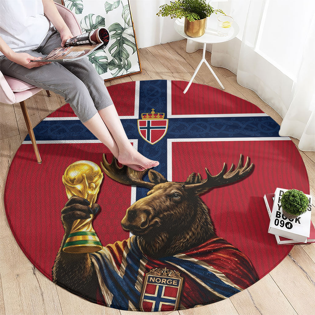 World Football 2026 Norway Round Carpet Viking Moose Trophy Champion