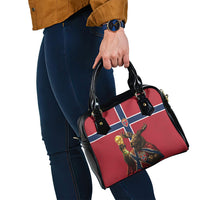 World Football 2026 Norway Shoulder Handbag Viking Moose Trophy Champion