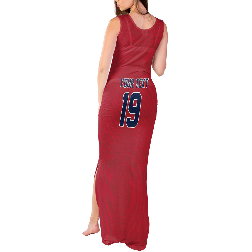 Custom World Football 2026 Norway Tank Maxi Dress Viking Moose Trophy Champion