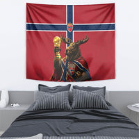 World Football 2026 Norway Tapestry Viking Moose Trophy Champion
