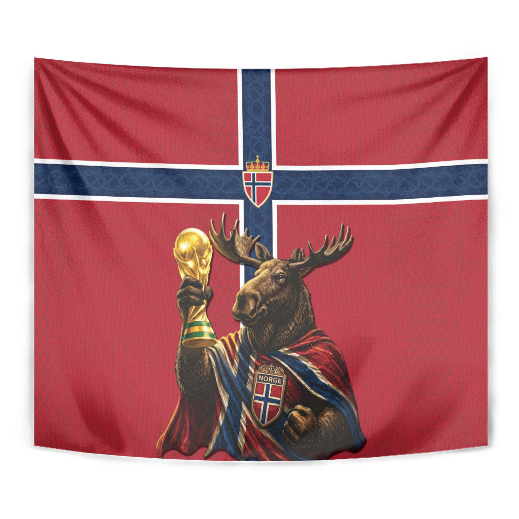 World Football 2026 Norway Tapestry Viking Moose Trophy Champion