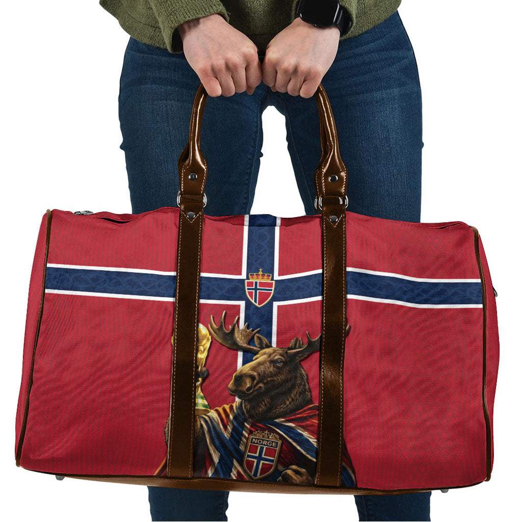 World Football 2026 Norway Travel Bag Viking Moose Trophy Champion