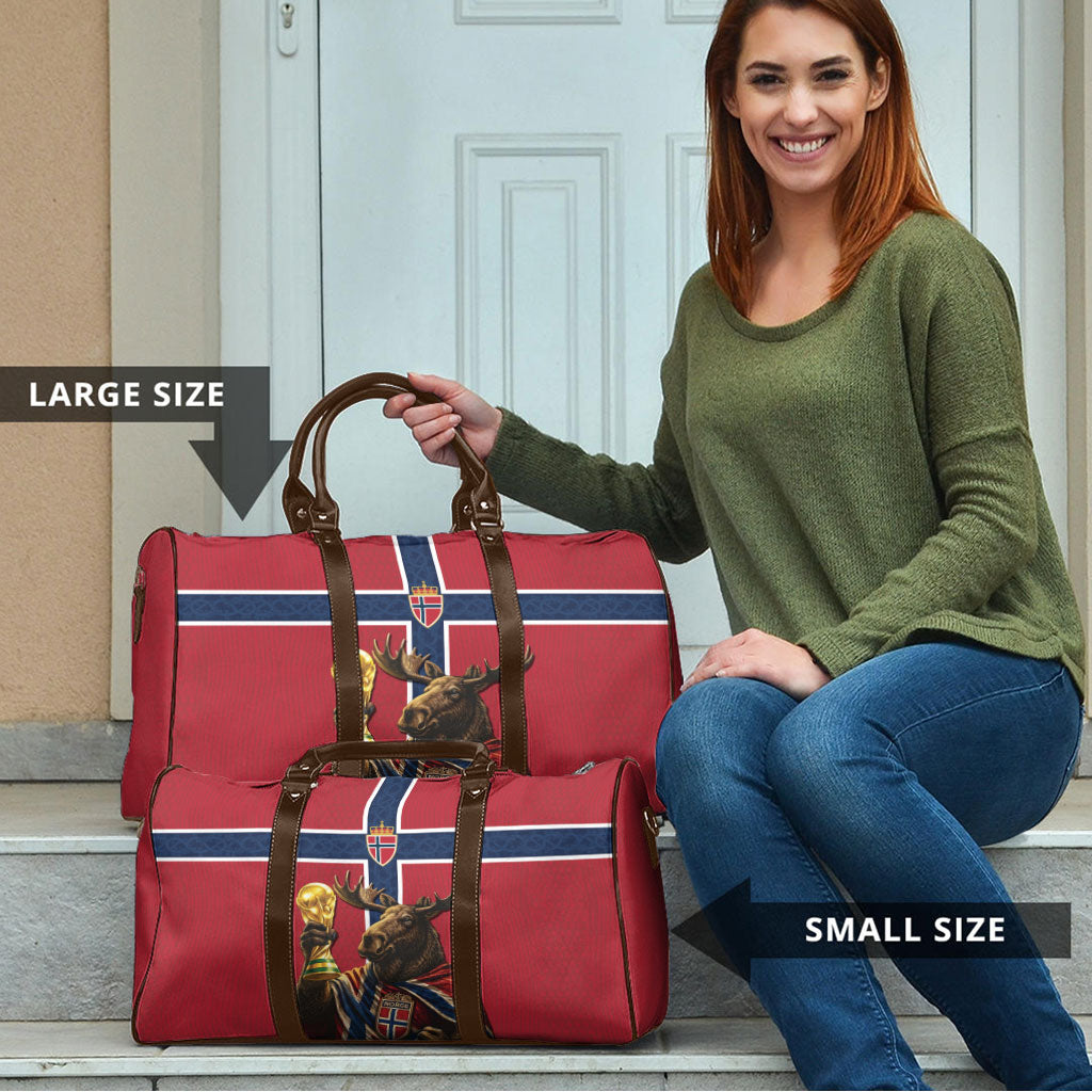 World Football 2026 Norway Travel Bag Viking Moose Trophy Champion