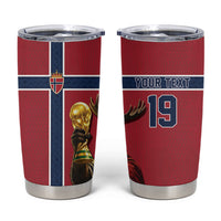 Custom World Football 2026 Norway Tumbler Cup Viking Moose Trophy Champion