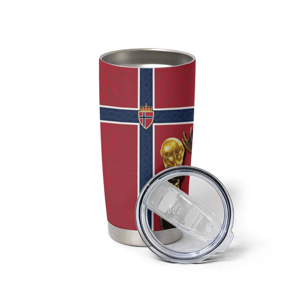 Custom World Football 2026 Norway Tumbler Cup Viking Moose Trophy Champion