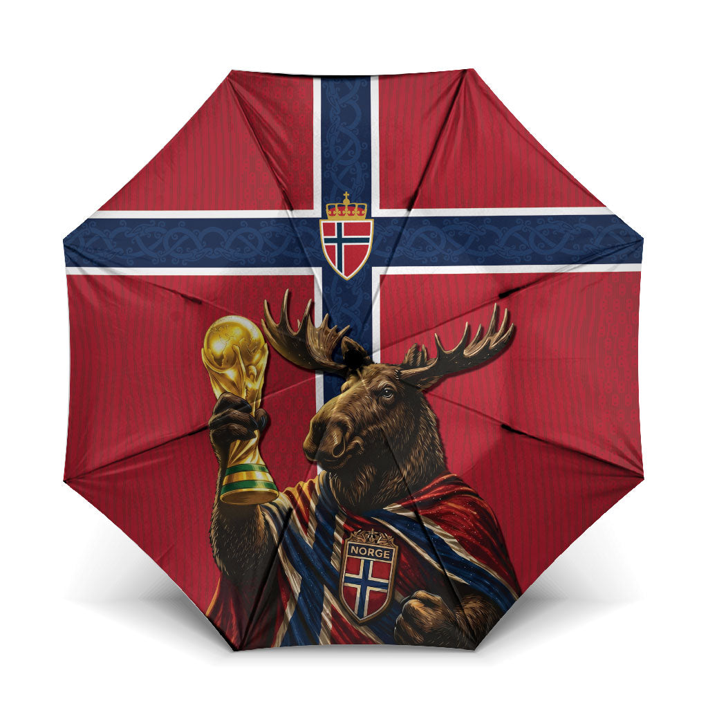World Football 2026 Norway Umbrella Viking Moose Trophy Champion