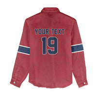 Custom World Football 2026 Norway Women Casual Shirt Viking Moose Trophy Champion