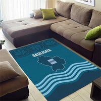 Italy Basilicata Area Rug Map With Flag Style - Wonder Print Shop