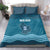Italy Basilicata Bedding Set Map With Flag Style - Wonder Print Shop