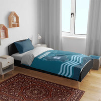 Italy Basilicata Bedding Set Map With Flag Style - Wonder Print Shop