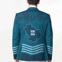 Italy Basilicata Blazer Map With Flag Style - Wonder Print Shop