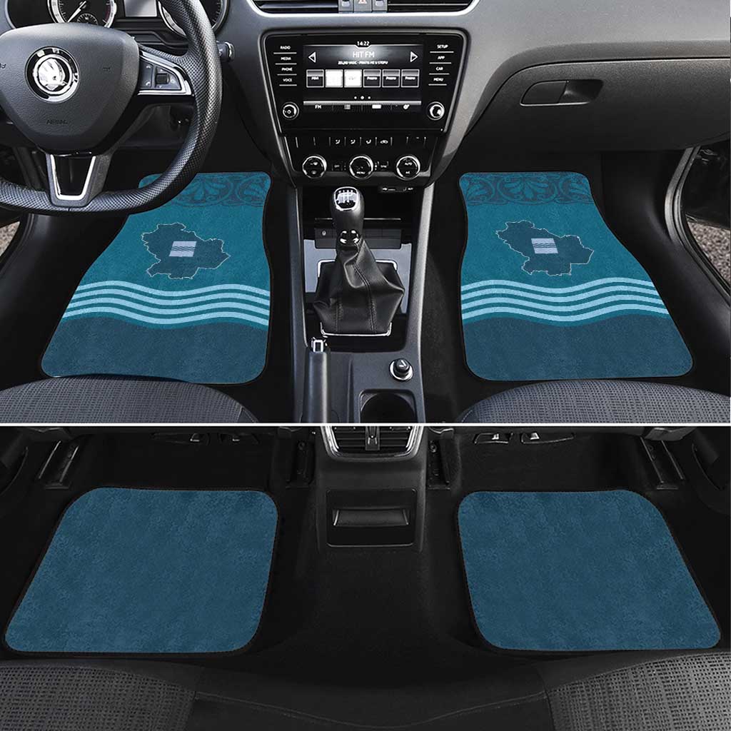 Italy Basilicata Car Mats Map With Flag Style - Wonder Print Shop