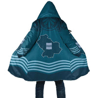 Italy Basilicata Cloak Map With Flag Style - Wonder Print Shop