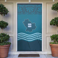 Italy Basilicata Door Cover Map With Flag Style - Wonder Print Shop