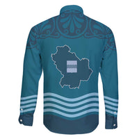 Italy Basilicata Family Matching Long Sleeve Bodycon Dress and Hawaiian Shirt Map With Flag Style - Wonder Print Shop